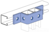 Channel/Strut U Fitting - P1043A EG - Atkore International