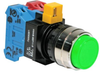 Pb Switch, Spst-Nc, 10A, 110Vac, Panel; Product Range Idec - 24AJ5253 - Newark, An Avnet Company