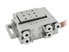 Motorized XYZθxθy Tilt Aligner, Ultra High Vacuum, M6 - 8081M-UHV - Newport MKS