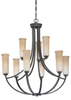 CTL5009GK Mid. Chandeliers-Glass Up - 615120 - Capital Lighting, Inc.