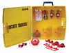 Ready Access Electrical Lockout Station with Safety Padlocks - 105940 - Brady Corporation