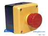 IDEC Pushbutton Non-Illuminated - FB1W-XW1E-BV422MR - Galco Industrial Electronics