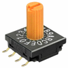 SWITCH ROTARY DIP HEX 100MA 5V - FR02KR16P - NKK Switches