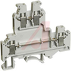 Terminal Block, With Foot for Mounting,Gray - 70169120 - Allied Electronics, Inc.