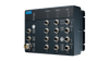 EN50155 Managed PoE Ethernet Switch with 8FE+4GE bypass, 24-110VDC - EKI-9512E-4GMPW-AE - Advantech