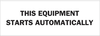 Machine & Operational Sign - 88323 - Brady Corporation