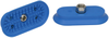 Flat suction cup (oval) for very dynamic handling of smooth and oily workpieces SAOF 100x50 NBR-45 G1/4-IG - 10.01.05.00587 - Schmalz Inc.