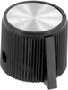 Round Knob, 6.35Mm; Shaft Type Ehc (Electronic Hardware) - 95F6999 - Newark, An Avnet Company