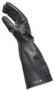 North B144GI Black Small Butyl Unsupported Chemical-Resistant Gloves - Smooth Finish - 14 in Length - NORTH B144GI/S - NORTH B144GI/S - R. S. Hughes Company, Inc.