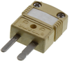 Thermocouple Connector, K Type, Plug; Gender Omega - 30AC7917 - Newark, An Avnet Company