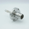 MS High Current Series, Multipin Feedthrough, 4 Pins, 700 Volts, 16 Amps per Pin, 0.094″ Nickel Conductors, 2.75″ Conflat Flange - A2569-5-CF - MPF Products, INC.