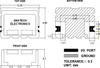 1497 MHz Ceramic Bandpass Filter - AE1497CB1872 - Anatech Electronics, Inc.
