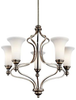 42623AP Mid. Chandeliers-Glass Up - 365113 - Capital Lighting, Inc.