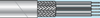Alpha Essentials Multi-Conductor Cable - Braid Shield - 22 AWG 3 Conductor - White - 600V - 1000ft - Alpha 2824/3 WH001 - ALP2824/3-WH001 - Lapp Tannehill