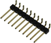 Btb Conn, Header, 10Pos, 1Row, 2.54Mm; Connector Systems Amphenol Communications Solutions - 45AC1182 - Newark, An Avnet Company