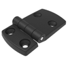 Surface Mount Hinge, 87mm size, with Mounting CSK Holes,Polyamide, Black - EH-DHIF-58115 - Southco