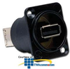 Hubbell Pro-AV USB A to B Reversible Connection, Feed-Thru.. - USB10 - TelephoneStuff.com