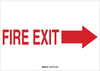 Exit & Directional Sign - 22462 - Brady Corporation
