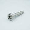 SHV-20 Coaxial Feedthrough, 1 Pin, Grounded Shield, 1.33″ Conflat Flange - A0703-1-CF - MPF Products, INC.