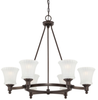 4306-647 6 Light Chandelier - 4306-647 - Minka Group