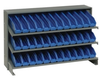 Quantum Storage Systems Sloped Shelving Unit Assemblies - 52615 - U.S. Plastic Corporation