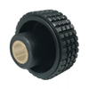 Female Grip Hand Wheel & Knob: Diameter, #10-32 Threads, Technopolymer -- KHU-205 - Image