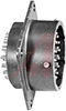 connector,metal circ,class e,box mount recept,size 8,2 #20 solder pin contact - 70143370 - Allied Electronics, Inc.