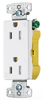 Duplex/Single Receptacle - RRD15EWTR - Hubbell Incorporated