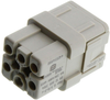 Heavy Duty Conn, Insert, Rcpt, 5+Pe Pos; Product Range Harting - 95AC3091 - Newark, An Avnet Company