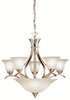 Mid. Chandeliers-Glass Up - 294201 - Light Center (The)