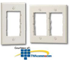 Panduit® Mini-Com Classic and Executive Faceplate.. - CB - TelephoneStuff.com
