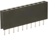 Connector, Rcpt, 10Pos, 2.54Mm, 1Row; Pitch Spacing Harwin - 29AH6737 - Newark, An Avnet Company