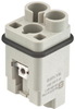 Heavy Duty Insert, Plug, 2+Pe, 10Mm2; Product Range Harting - 44W9367 - Newark, An Avnet Company