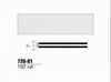 3M Scotchcal 72001 White Striping Automotive Tape - 3/16 in Width x 150 ft Length - 2 mil Thick - 051141-72001 - R. S. Hughes Company, Inc.