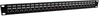 1.75x19 (1U) 24 Port Category 5E Shielded Feed-Thru Coupler Panel With Cable Manager Rohs Compliant L-Com - 29AH3104 - Newark, An Avnet Company