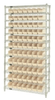 Quantum Small Parts Shelf Bin System - 53371 - U.S. Plastic Corporation
