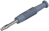 Conn, Banana, Plug, 6A, Solder, Gry; Gender Hirschmann Test And Measurement - 71AC1621 - Newark, An Avnet Company