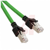 System Cable CAT5 green PUR length 1.0 meters - 70104018 - Allied Electronics, Inc.