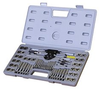 60 Piece METRIC/INCH TAP SET - Plastic Box - T9117 - Wiseman Threading Tools Ltd.
