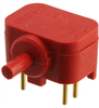 SWITCH PUSH SPDT 0.25A 115V -- 330-39-251 RED - Image