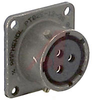 connector,metal circ,class e,box mount recept,size 12,3 #16 solder socket cont - 70143456 - Allied Electronics, Inc.