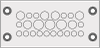 KEL-DPZ CR Multi-Membrane Cable Entry Plates- for the Use in Cleanrooms / up to IP66 / UL Type 12 - 43818.600 - icotek Corp