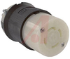 Connector Body; 30 A; 480 VAC (3 Phase); L16-30R (NEMA); Black/White; 75 degC - 70116445 - Allied Electronics, Inc.