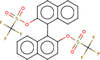 Trifluoromethanesulfonic acid 2'-trifluoromethanesulfonylo.. -- 6664-3-12 - Image