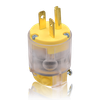 3-Prong Straight Plug, 20 Amp 250 Volt 6-20P with Green Neon Light - 4538 - Suzhou Ele Mfg Co., Ltd.