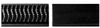 3M Dual Lock SJ3803 Black Fastening Automotive Tape - 20 mm Width x 40 mm Length - 25706 - 051115-25706 - R. S. Hughes Company, Inc.