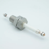Power Feedthrough, 12,000 Volts, 150 Amps, 1 Pin, Copper Conductor with 1/4-20 Threads, 1.0″ Baseplate Bolt - A0544-1-BP - MPF Products, INC.