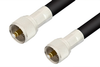 UHF Male to UHF Male Cable 72 Inch Length Using RG214 Coax - PE3796-72 - Pasternack