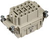 Rectangular Han Insert, Fem, 18 Position Crimp; Product Range Harting - 04C9020 - Newark, An Avnet Company