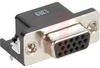 Receptacle, D-Subminiature; Receptacle;15; Front Metal; Copper Alloy - 70041463 - Allied Electronics, Inc.